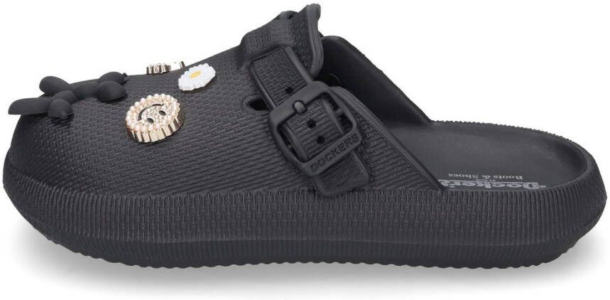 Dockers by Gerli Clogs badslippers zomerschoen met versieringen