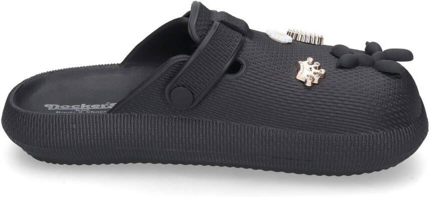 Dockers by Gerli Clogs badslippers zomerschoen met versieringen