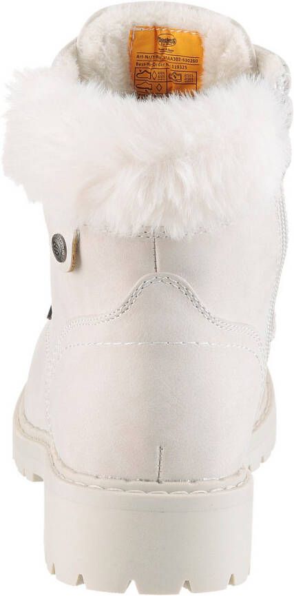 Dockers by Gerli Laarsjes Veterboots met blokhak - Foto 3