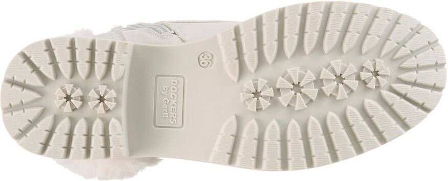 Dockers by Gerli Laarsjes Veterboots met blokhak - Foto 5