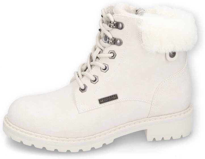 Dockers by Gerli Laarsjes Veterboots met blokhak - Foto 2