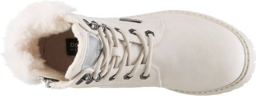 Dockers by Gerli Laarsjes Veterboots met blokhak - Foto 6