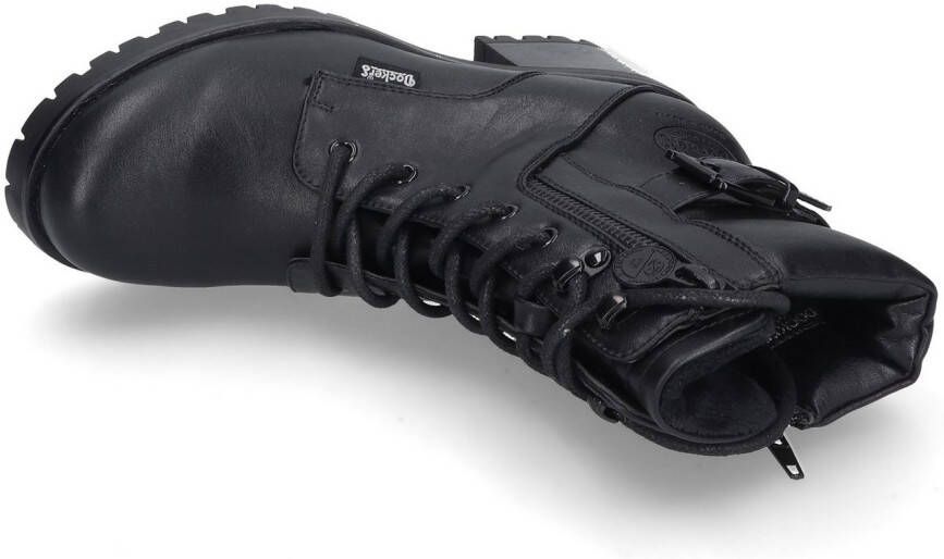 Dockers by Gerli Laarsjes Chunky laarzen met blokhak