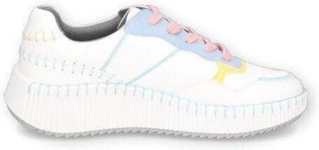 Dockers by Gerli Plateausneakers in coole kleurmix vrijetijdsschoen lage schoen veterschoen