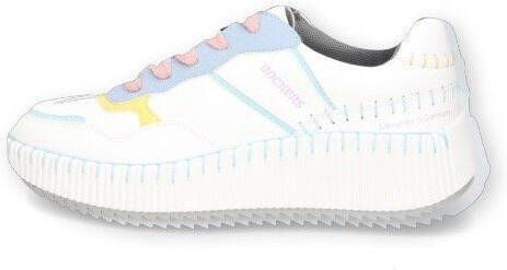 Dockers by Gerli Plateausneakers in coole kleurmix vrijetijdsschoen lage schoen veterschoen