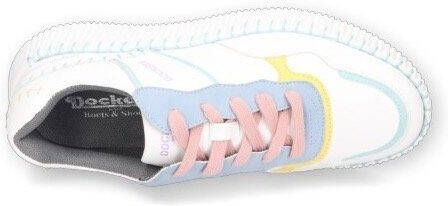 Dockers by Gerli Plateausneakers in coole kleurmix vrijetijdsschoen lage schoen veterschoen