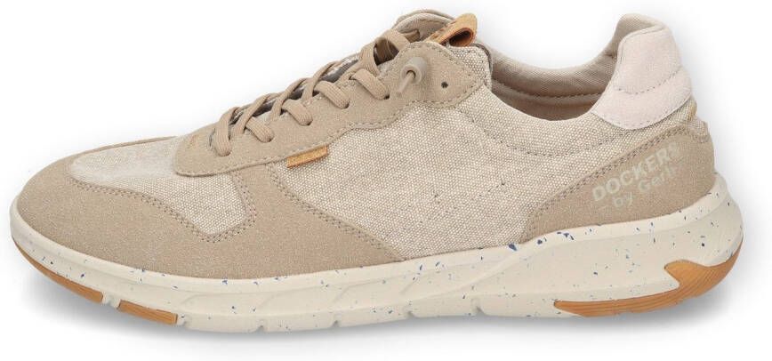 Dockers by Gerli Slip-on sneakers slippers vrijetijdsschoen lage schoen zomerschoen in jeanslook