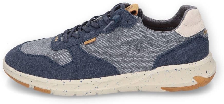 Dockers by Gerli Slip-on sneakers slippers vrijetijdsschoen lage schoen zomerschoen in jeanslook