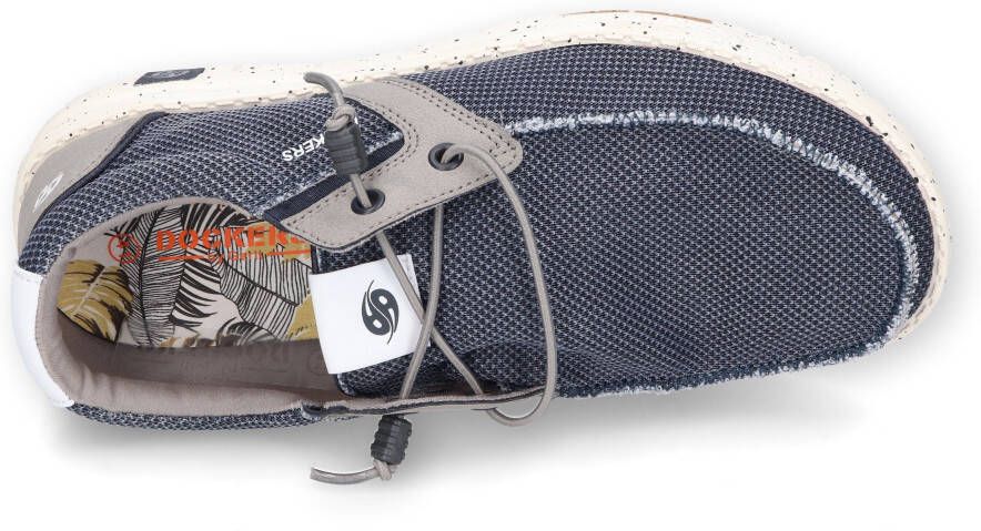 Dockers by Gerli 52AA002 Heren Mocassin espadrilles Schoenen Blauw - Foto 7