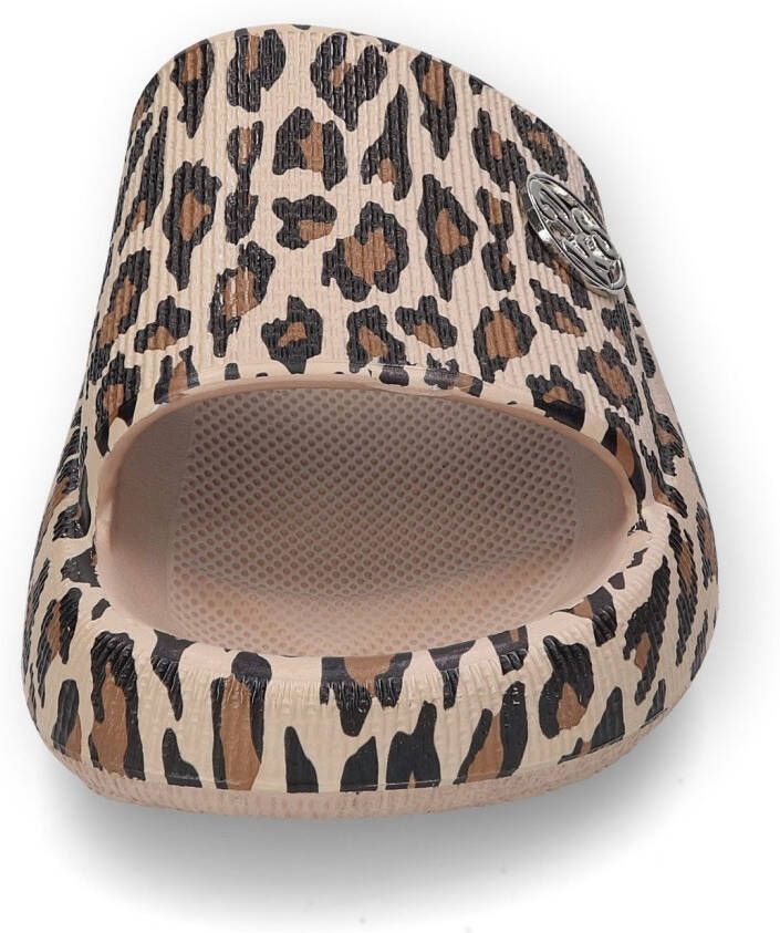 Dockers by Gerli Slippers badeschoen strand-schoen sandaal slides met logo-decoratie