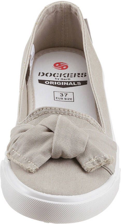 Dockers by Gerli Sneaker-ballerina s Vrijetijdsschoen met opvallende strik - Foto 4