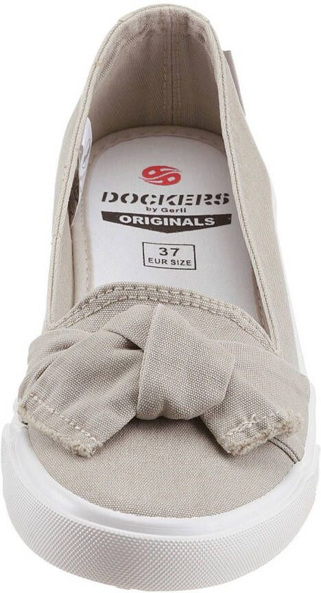 Dockers by Gerli Sneaker-ballerina s Vrijetijdsschoen met opvallende strik