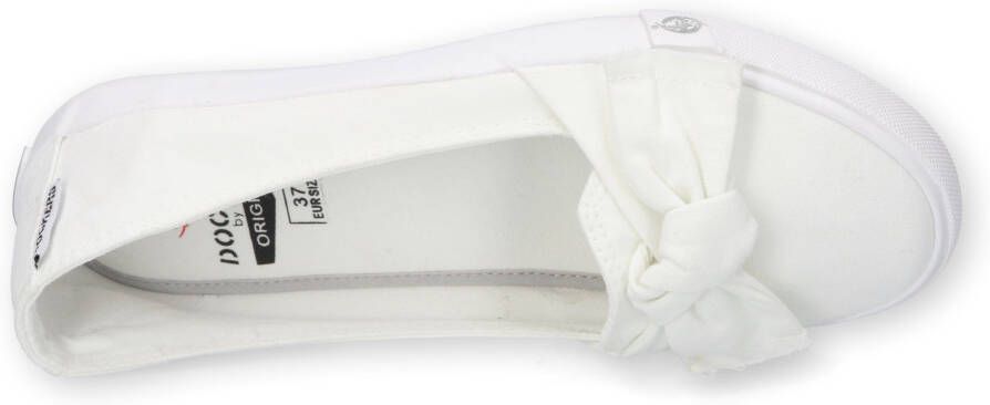 Dockers by Gerli Sneaker-ballerina s Vrijetijdsschoen met opvallende strik