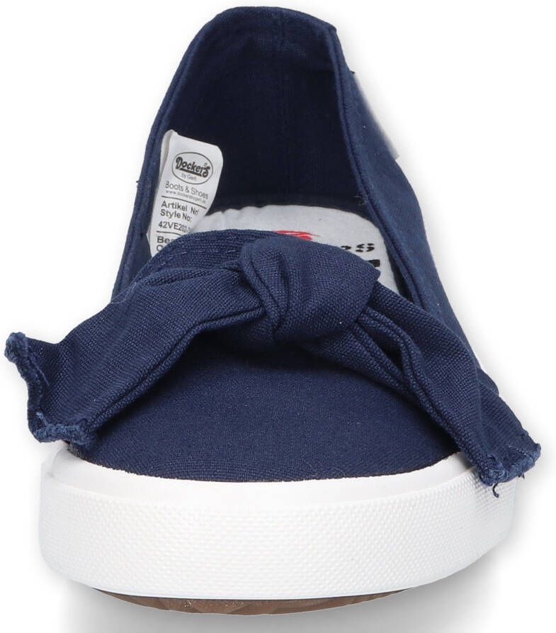 Dockers by Gerli Sneaker-ballerina s Vrijetijdsschoen met opvallende strik