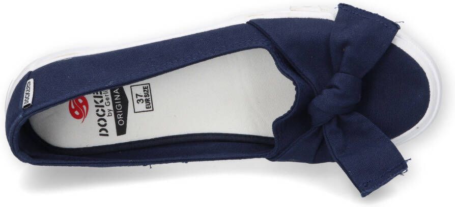 Dockers by Gerli Sneaker-ballerina s Vrijetijdsschoen met opvallende strik