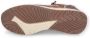 Dockers by Gerli Zip Trainers Low Bruin Sneakers bruin Leer Heren Basics Street wear - Thumbnail 4