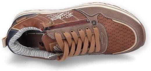 Dockers by Gerli Sneakers vrijetijdsschoen lage schoen veterschoen met sier-rits