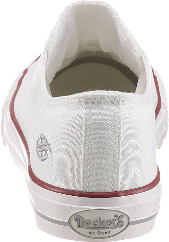 Dockers by Gerli Sneakers met subtiele logo-borduurwerk vrijetijdsschoen lage schoen veterschoen - Foto 3