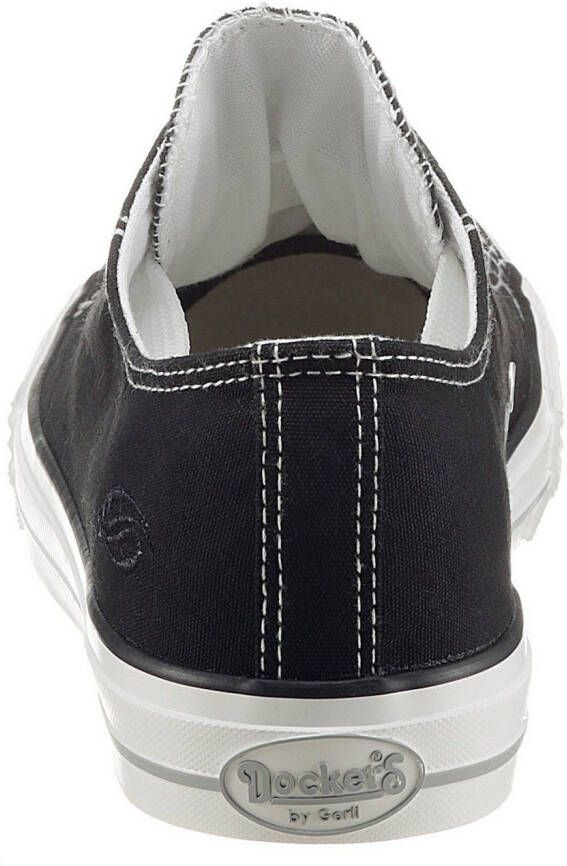 Dockers by Gerli Sneakers met subtiele logo-borduurwerk vrijetijdsschoen lage schoen veterschoen