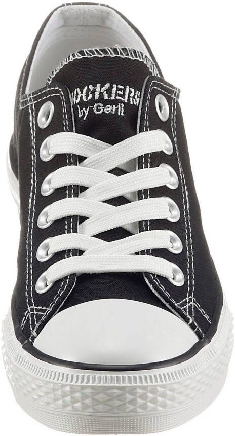 Dockers by Gerli Sneakers met subtiele logo-borduurwerk vrijetijdsschoen lage schoen veterschoen