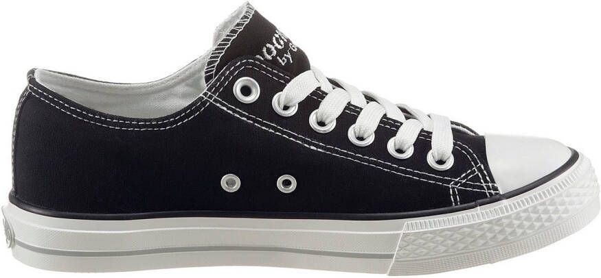 Dockers by Gerli Sneakers met subtiele logo-borduurwerk vrijetijdsschoen lage schoen veterschoen
