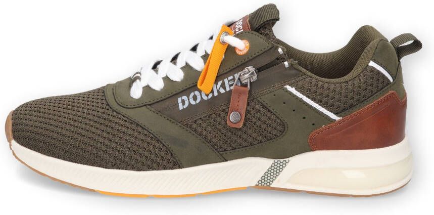 Dockers by Gerli Sneakers vrijetijdsschoen veterschoen comfortabele schoenwijdte g (=wijd)