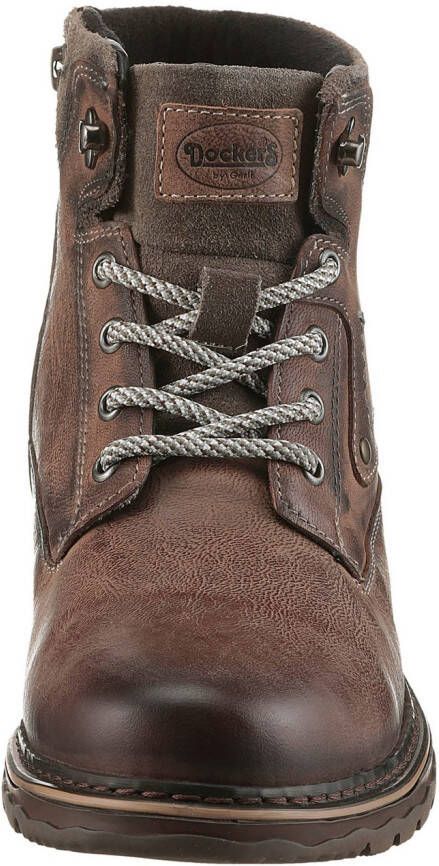 Dockers by Gerli Veterschoenen Winterlaarzen veterschoenen zakelijke laarzen in used look