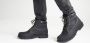 Dockers by Gerli Winterlaarzen Werkschoenen veterschoenen met blokhak - Thumbnail 11