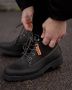 Dockers by Gerli Winterlaarzen Werkschoenen veterschoenen met blokhak - Thumbnail 12