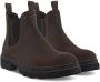 ECCO Grainer Leather Cow Oil Nubuck Hoge schoenen bruin zwart - Thumbnail 6