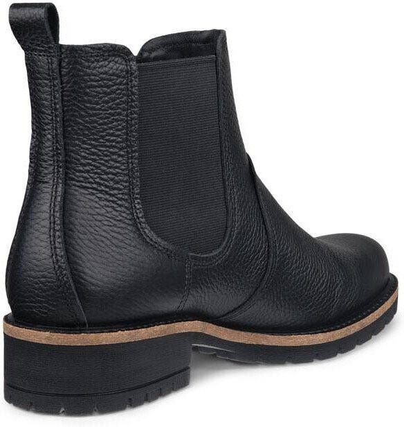 Ecco Chelsea-boots ELAINA instaplaarzen enkellaars blokhak met stretch