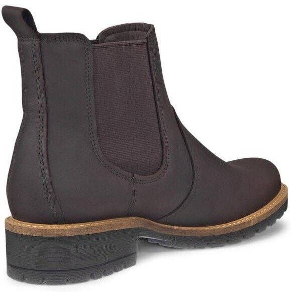 Ecco Chelsea-boots ELAINA instaplaarzen enkellaars blokhak met stretch