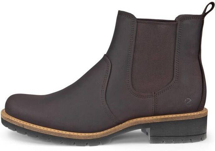 Ecco Chelsea-boots ELAINA instaplaarzen enkellaars blokhak met stretch