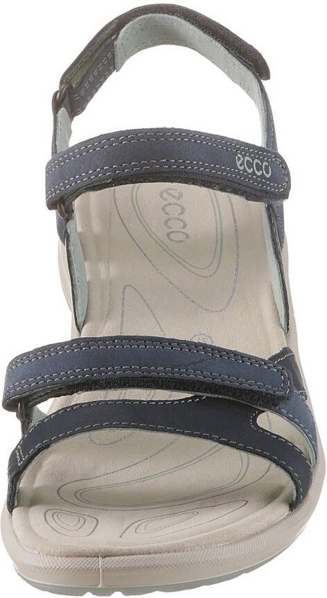 Ecco Sandalen Cruise zomerschoen sandaal keilhak met subtiele logo-opschrift