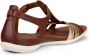 Ecco Sandalen Flash zomerschoen sandaal klittenbandschoen in metallic-look - Thumbnail 9