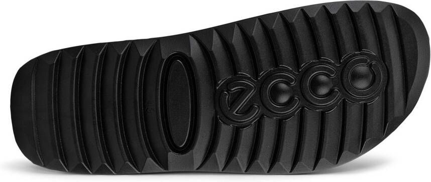 Ecco Slippers Cozmo M zomerschoen slippers klittenbandschoen met subtiele decoratieve stiksels