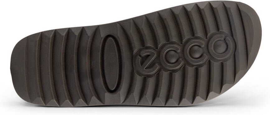 Ecco Slippers Cozmo M zomerschoen slippers klittenbandschoen met subtiele decoratieve stiksels