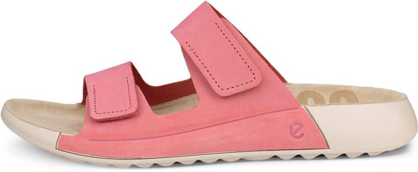 Ecco Slippers COZMO zomerschoen slippers met twee klittenbandsluitingen