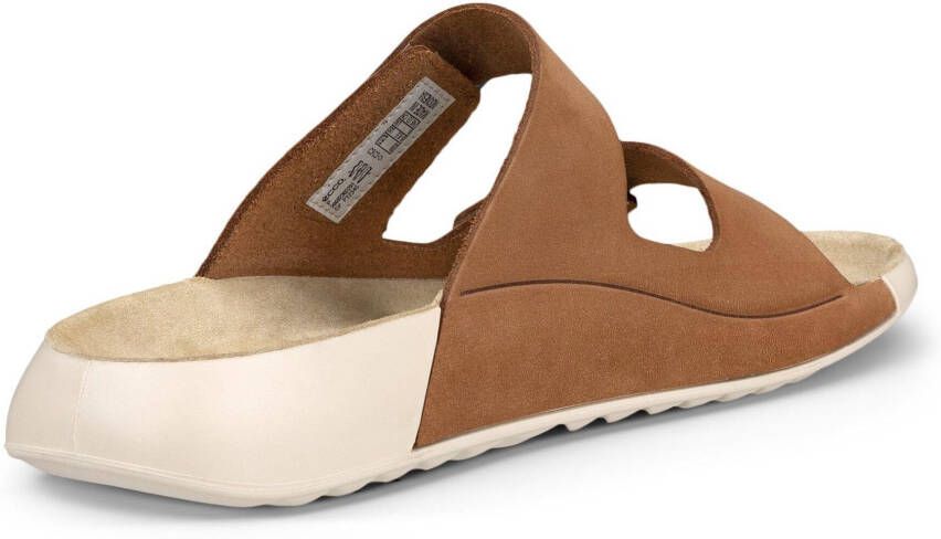 Ecco Slippers Cozmo W zomerschoen slippers met twee klittenbandsluitingen