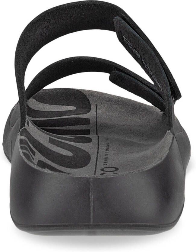 Ecco Slippers Cozmo W zomerschoen slippers met twee klittenbandsluitingen