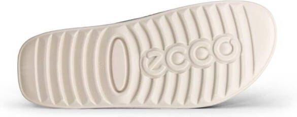 Ecco Slippers Cozmo W zomerschoen slippers met twee klittenbandsluitingen