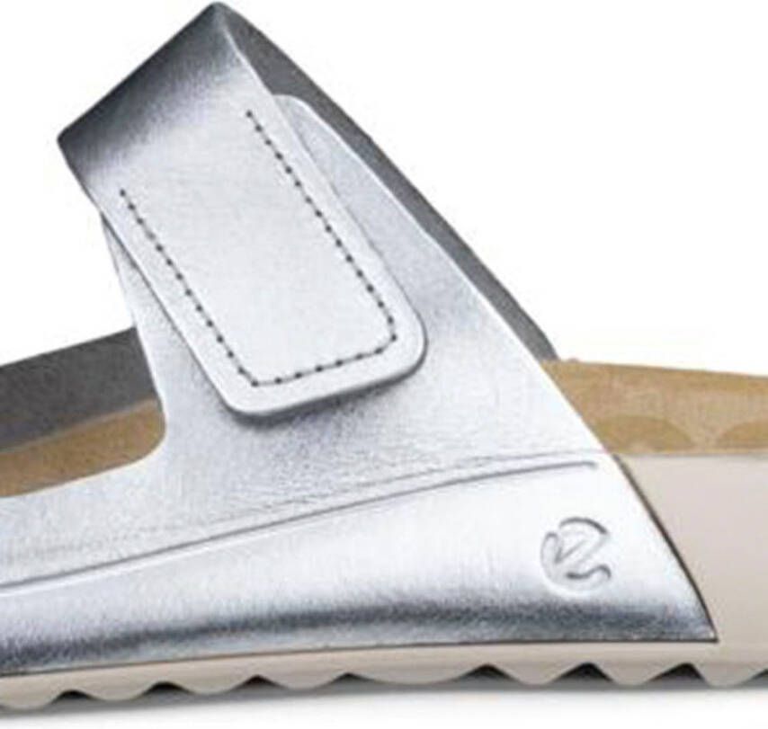 Ecco Slippers Cozmo W zomerschoen slippers met twee klittenbandsluitingen