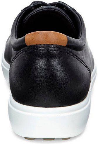 Ecco Sneakers SOFT 7 W met label vrijetijdsschoen lage schoen veterschoen smalle vorm