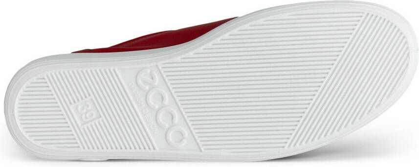 ECCO Soft 2.0 Sneakers rood Leer Dames - Foto 8