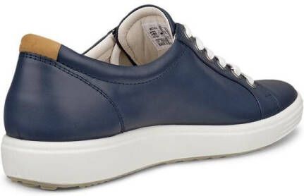 Ecco Sneakers SOFT 7 W met label vrijetijdsschoen lage schoen veterschoen smalle vorm