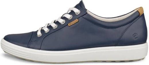 Ecco Sneakers SOFT 7 W met label vrijetijdsschoen lage schoen veterschoen smalle vorm