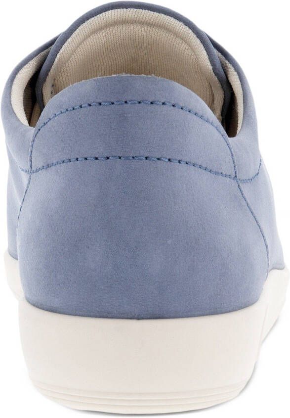 ECCO Soft 2.0 W Veterschoenen blauw Nubuck Dames - Foto 9