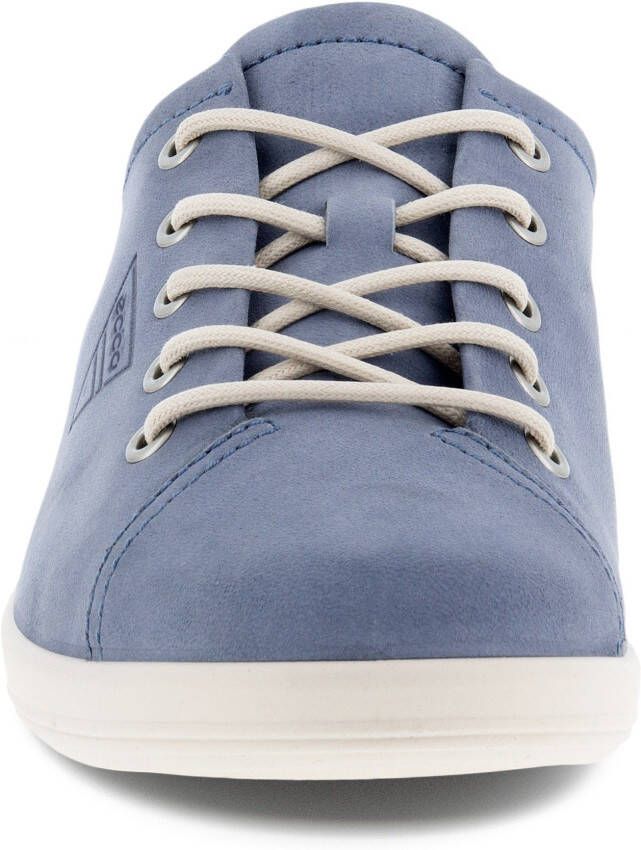 ECCO Soft 2.0 W Veterschoenen blauw Nubuck Dames - Foto 10