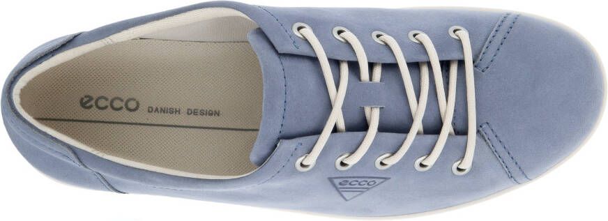 ECCO Soft 2.0 W Veterschoenen blauw Nubuck Dames - Foto 11