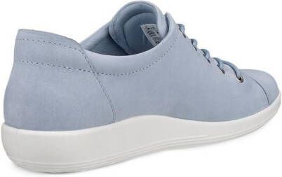 Ecco Veterschoenen Soft 2.0 vrijetijdsschoen lage schoen veterschoen met subtiele logo-opdruk